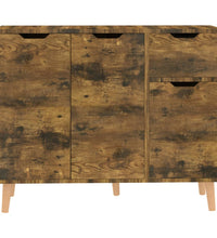 Sideboard Räuchereiche 90x30x72 cm Holzwerkstoff