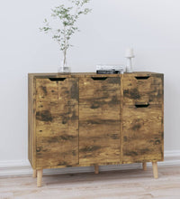 Sideboard Räuchereiche 90x30x72 cm Holzwerkstoff