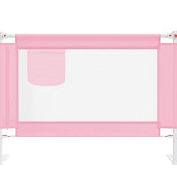 Kleinkind-Bettschutzgitter Rosa 90x25 cm Stoff