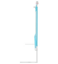 Kleinkind-Bettschutzgitter Blau 180x25 cm Stoff