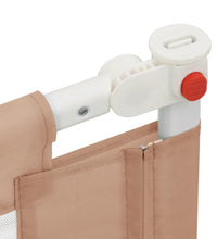 Kleinkind-Bettschutzgitter Taupe 120x25 cm Stoff