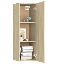 TV-Schrank Sonoma-Eiche 30,5x30x90 cm Holzwerkstoff