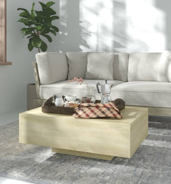 Couchtisch Sonoma-Eiche 85x55x31 cm Holzwerkstoff