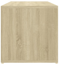 Schuhbank Sonoma-Eiche 105x35x35 cm Holzwerkstoff