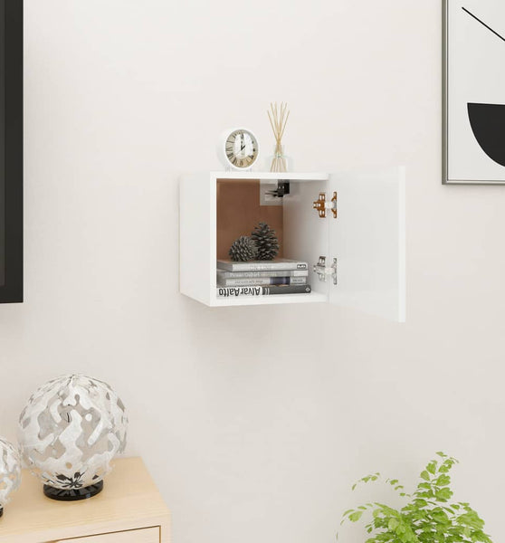 TV-Wandschrank Weiß 30,5x30x30 cm