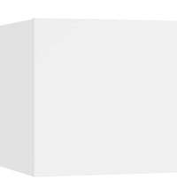 TV-Wandschränke 2 Stk. Weiß 30,5x30x30 cm