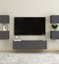 TV-Wandschrank Grau 30,5x30x30 cm