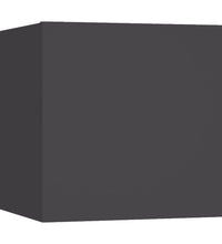TV-Wandschränke 4 Stk. Grau 30,5x30x30 cm