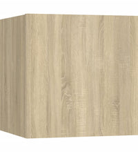 TV-Wandschrank Sonoma-Eiche 30,5x30x30 cm