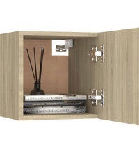 TV-Wandschrank Sonoma-Eiche 30,5x30x30 cm