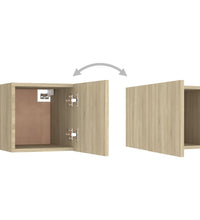 TV-Wandschrank Sonoma-Eiche 30,5x30x30 cm