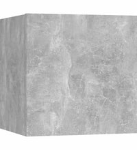 TV-Wandschrank Betongrau 30,5x30x30 cm