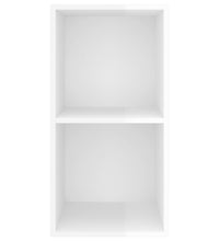 TV-Wandschrank Hochglanz-Weiß 37x37x72 cm Holzwerkstoff