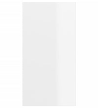 TV-Wandschrank Hochglanz-Weiß 37x37x72 cm Holzwerkstoff