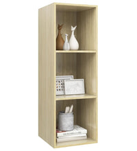 TV-Wandschrank Sonoma-Eiche 37x37x107 cm Holzwerkstoff