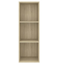 TV-Wandschrank Sonoma-Eiche 37x37x107 cm Holzwerkstoff