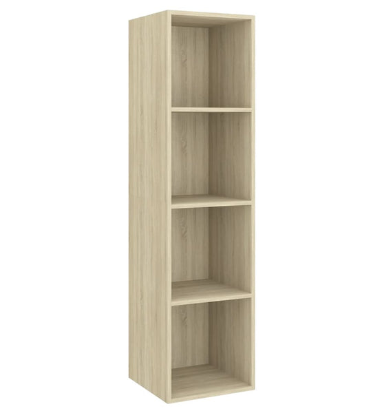 TV-Wandschrank Sonoma-Eiche 37x37x142,5 cm Holzwerkstoff