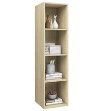 TV-Wandschrank Sonoma-Eiche 37x37x142,5 cm Holzwerkstoff