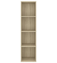 TV-Wandschrank Sonoma-Eiche 37x37x142,5 cm Holzwerkstoff