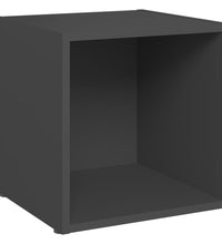 TV-Schrank Grau 37x35x37 cm Holzwerkstoff