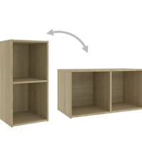 TV-Schrank Sonoma-Eiche 72x35x36,5 cm Holzwerkstoff