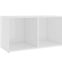 TV-Schrank Hochglanz-Weiß 72x35x36,5 cm Holzwerkstoff