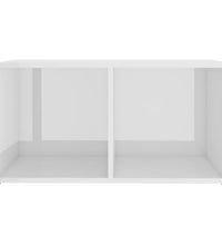 TV-Schrank Hochglanz-Weiß 72x35x36,5 cm Holzwerkstoff