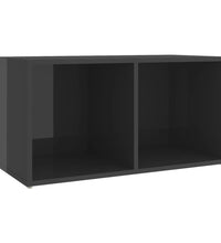 TV-Schrank Hochglanz-Grau 72x35x36,5 cm Holzwerkstoff