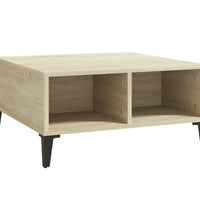 Couchtisch Sonoma-Eiche 60x60x30 cm Holzwerkstoff