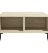 Couchtisch Sonoma-Eiche 60x60x30 cm Holzwerkstoff