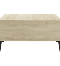 Couchtisch Sonoma-Eiche 60x60x30 cm Holzwerkstoff