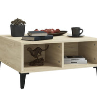 Couchtisch Sonoma-Eiche 60x60x30 cm Holzwerkstoff