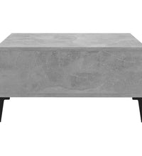 Couchtisch Betongrau 60x60x30 cm Holzwerkstoff
