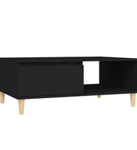 Couchtisch Schwarz 90x60x35 cm Holzwerkstoff