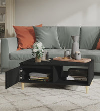 Couchtisch Schwarz 90x60x35 cm Holzwerkstoff