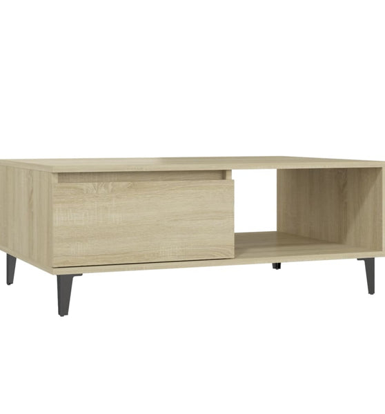 Couchtisch Sonoma-Eiche 90x60x35 cm Holzwerkstoff
