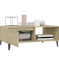 Couchtisch Sonoma-Eiche 90x60x35 cm Holzwerkstoff
