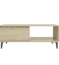 Couchtisch Sonoma-Eiche 90x60x35 cm Holzwerkstoff