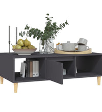 Couchtisch Grau 103,5x60x35 cm Holzwerkstoff