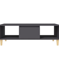 Couchtisch Grau 103,5x60x35 cm Holzwerkstoff
