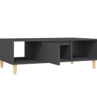 Couchtisch Grau 103,5x60x35 cm Holzwerkstoff