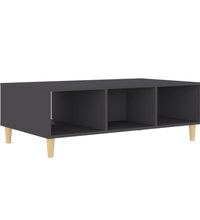 Couchtisch Grau 103,5x60x35 cm Holzwerkstoff