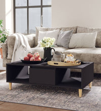 Couchtisch Grau 103,5x60x35 cm Holzwerkstoff