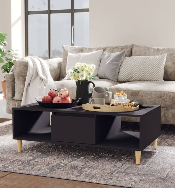 Couchtisch Grau 103,5x60x35 cm Holzwerkstoff