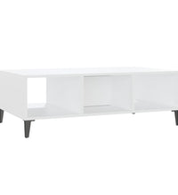Couchtisch Weiß 103,5x60x35 cm Holzwerkstoff
