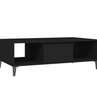 Couchtisch Schwarz 103,5x60x35 cm Holzwerkstoff