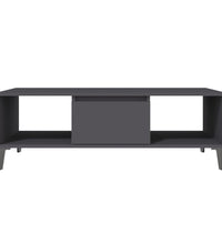 Couchtisch Grau 103,5x60x35 cm Holzwerkstoff