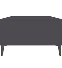 Couchtisch Grau 103,5x60x35 cm Holzwerkstoff