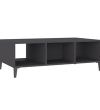Couchtisch Grau 103,5x60x35 cm Holzwerkstoff
