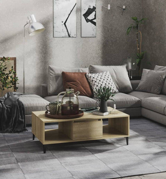 Couchtisch Sonoma-Eiche 103,5x60x35 cm Holzwerkstoff